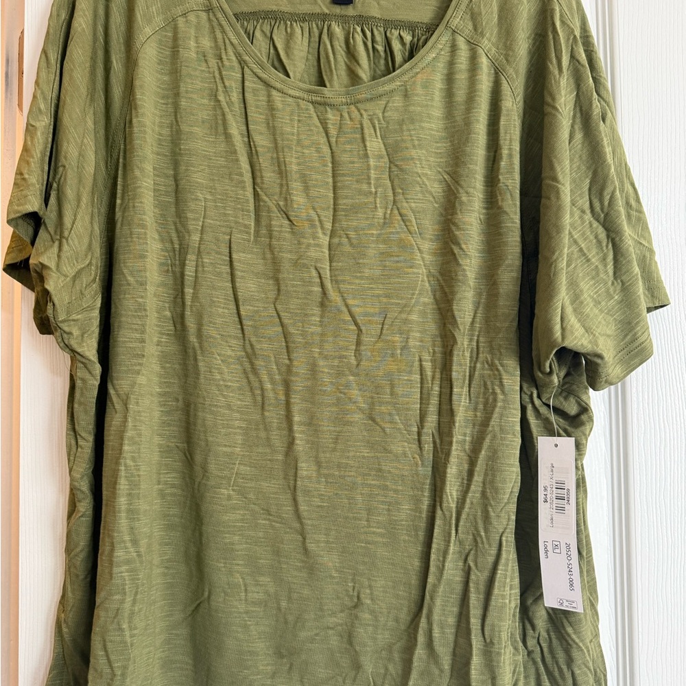 Tribal Olive Short Sleeve Women's Tee